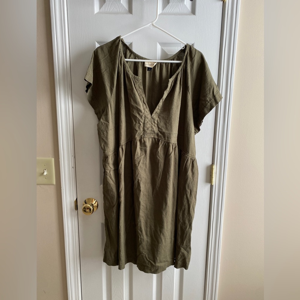 Universal Thread Linen Blend Plus Size Dress